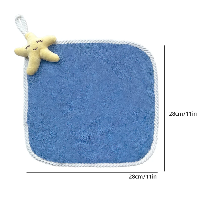 1 pièces serviettes à main mignonnes pour enfants bébé serviettes en microfibre du bout des doigts serviettes à main Super absorbantes pour nourrissons, adaptées à la salle de bain