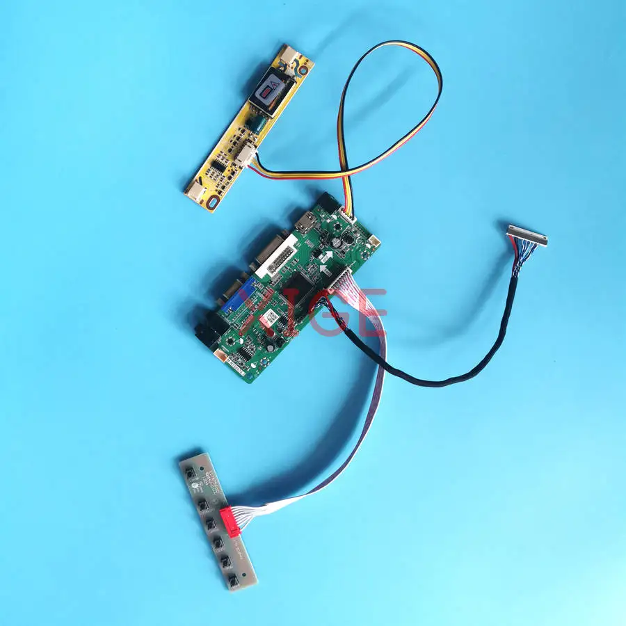 

Matrix Controller Drive Board Fit LTN154X9 LTN154X5 LTN154AT08 LTN154XB 1280*800 2-CCFL HDMI+DVI+VGA LVDS-30Pin 1280x800 DIY Kit