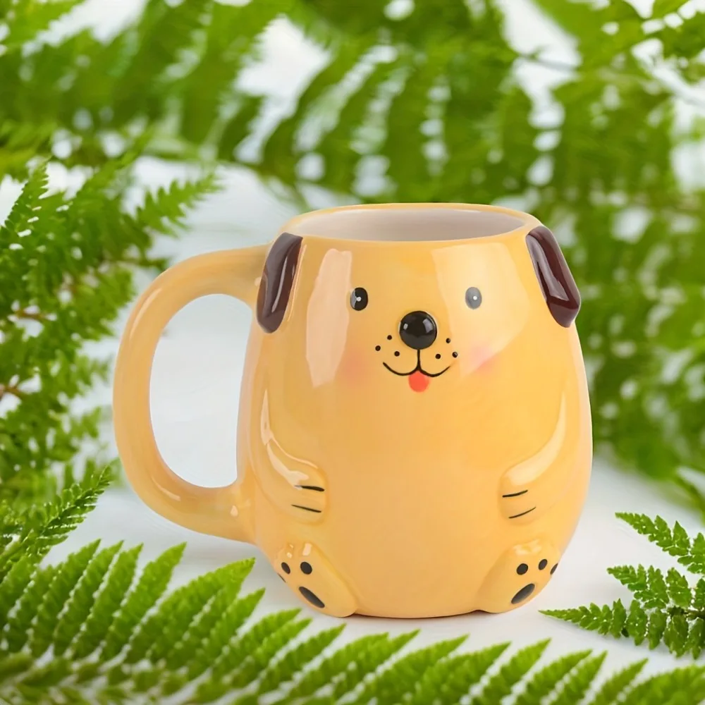 Frog Coffee Mug Green Porcelain Ceramic Cup with Handle Funny Novelty Cup Gift for Women Men Birthday Festival Christmas view 6