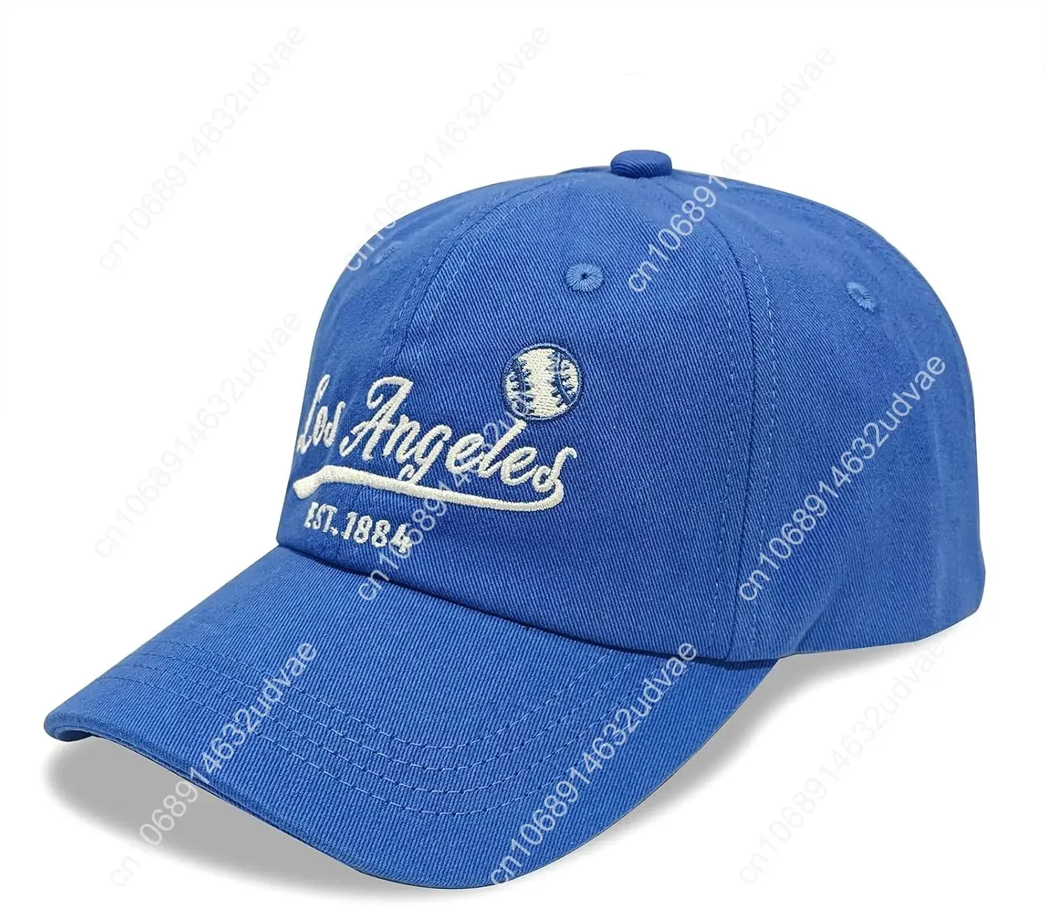 قبعة كاب كلاسيكية عتيقة مطرزة قبعة للرجال والنساء المراهقات قابلة للتعديل