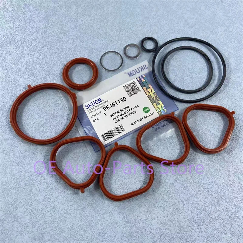 ~ 96461130 Engine Intake Manifold Gasket For Chevrolet Aveo Cruze J300 Lacetti Optra 1.6 Buick Excelle 1.6L Auto Car Accessories