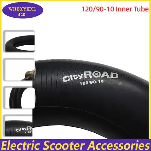120/90-10 inner tube thickened for electric bicycles, folding bicycle tire inner tube