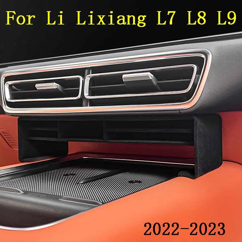 

For Li Lixiang L7 L8 L9 2022 2023 Car Styling Storage Box Under Central Control Screen Storage Box Auto Modification Accessories