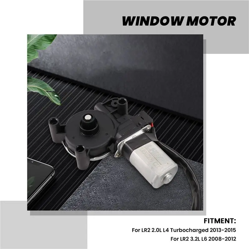 Front Left Lifter Motor Window Motor Glass Lift Motor LR002209 For LAND ROVER LR2 2.0L 3.2L 2008-2015-ABQF