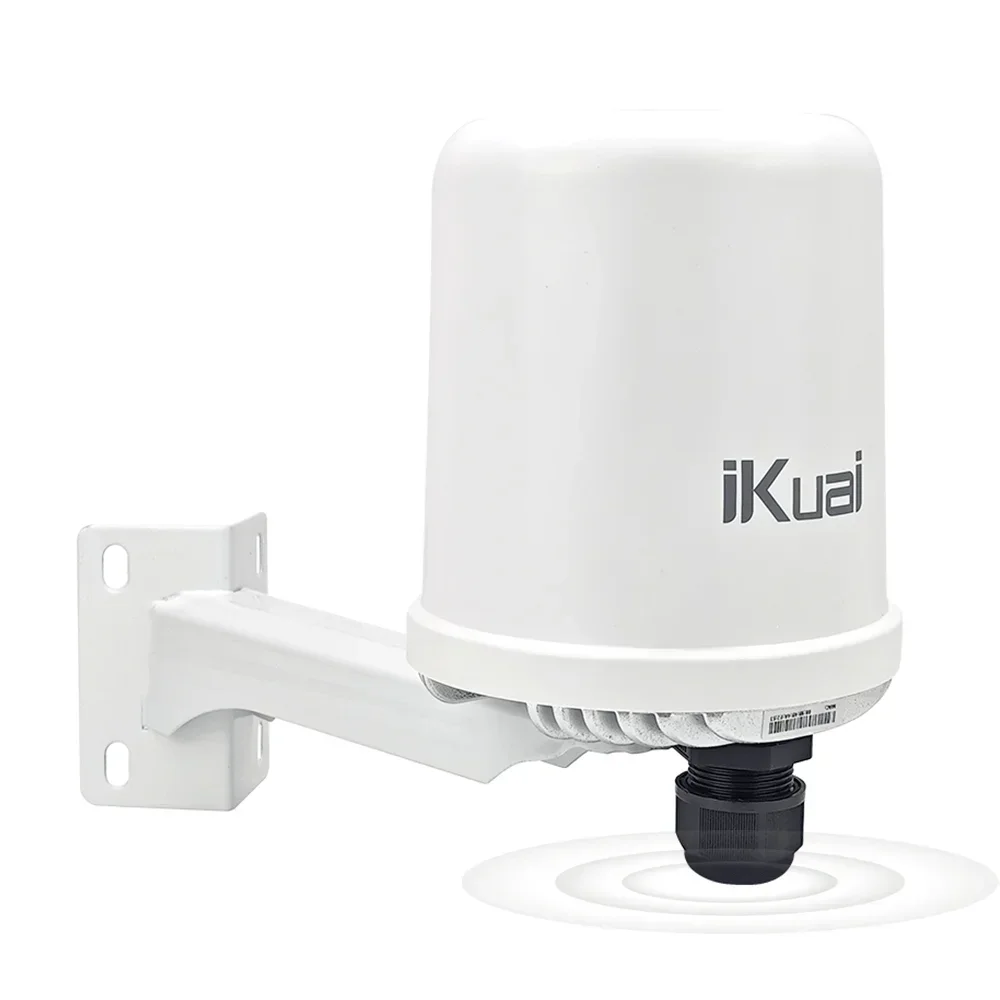 China Manufacturer wireless Outdoor ap IK-L50-R 2*2MIMO wifi 6 IP67 Pole mounted 5.8 ghz outdoor access point long range