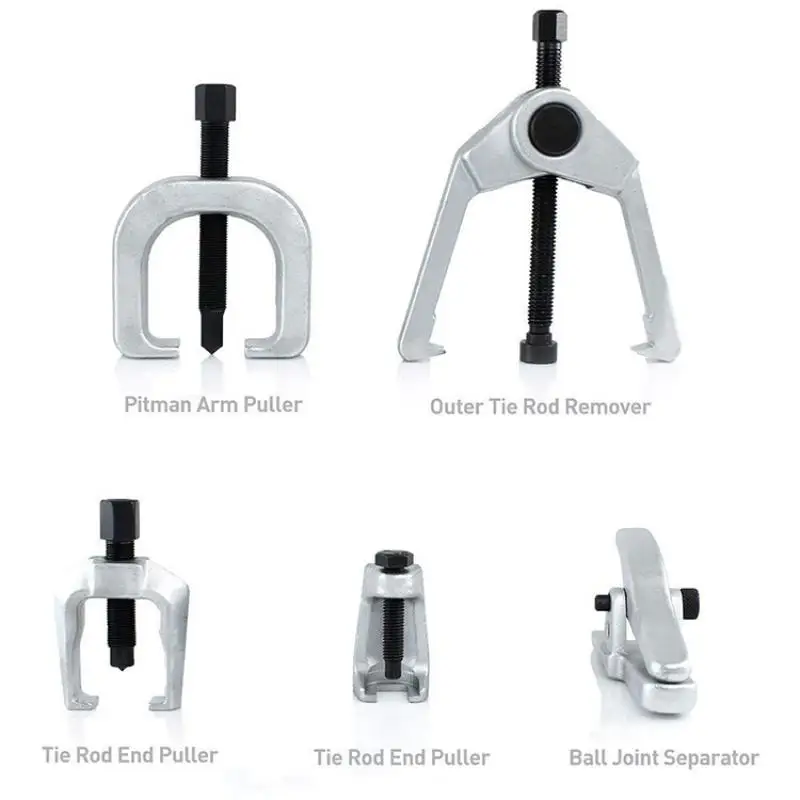 Herramienta de eliminación de cabeza de bola multifunción, extractor de cabeza de bola de coche, varilla de amarre de brazo inferior, extractor de cabeza de bola