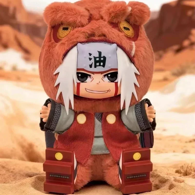 Na stanie Bandai 2.0 Naruto Pluszowa Figurka Niespodzianka Shippuden Party Doll Siedząca Figurka Dekoracja na biurko Pluszowa Niespodzianka Prezent na Boże Narodzenie
