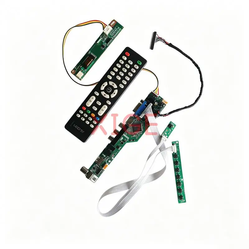 

For CLAA150PB0 N150P3 N150P2 LQ150F1LH22 Matrix Controller Drive Board Kit HDMI+VGA+AV+USB 1400x1050 LVDS 30-Pin 1CCFL 1400*1050