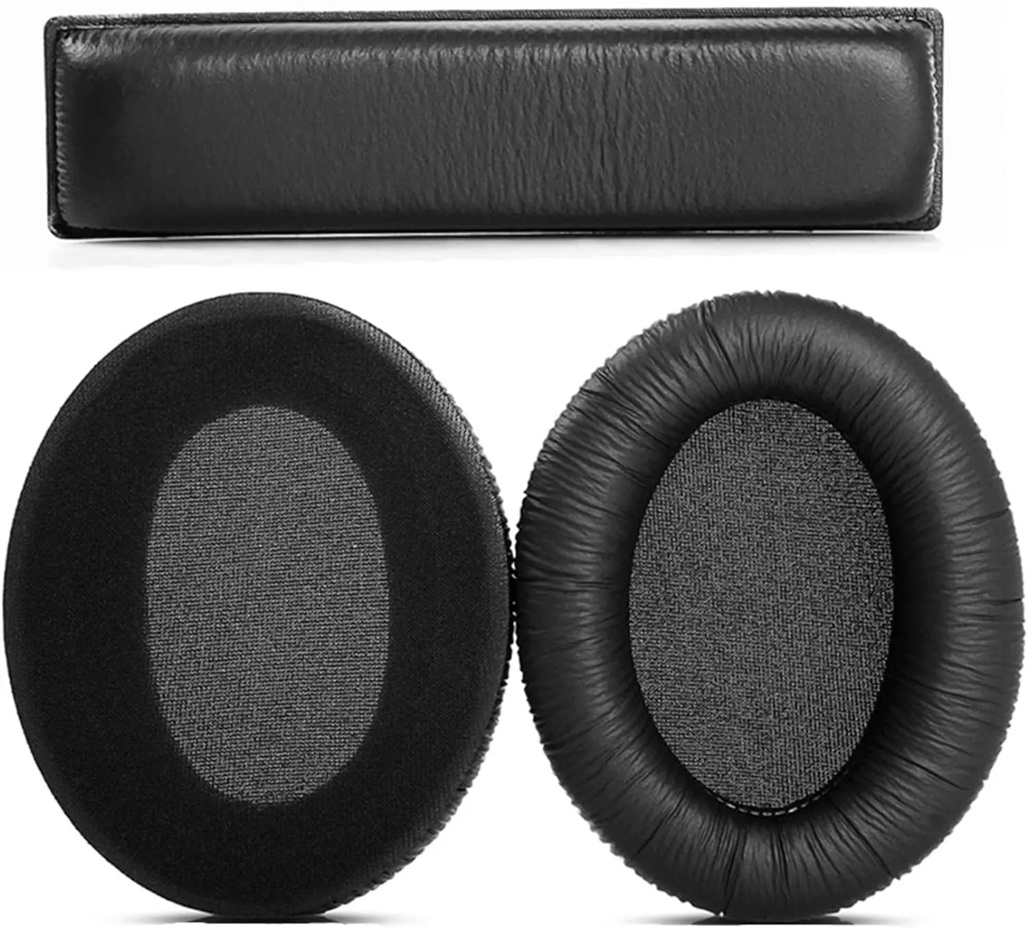 Ear Pads Headband Ear Cushions Replacement Compatible with Sennheiser HD206 HD 206 HD201 HD201S HD180 Headphone