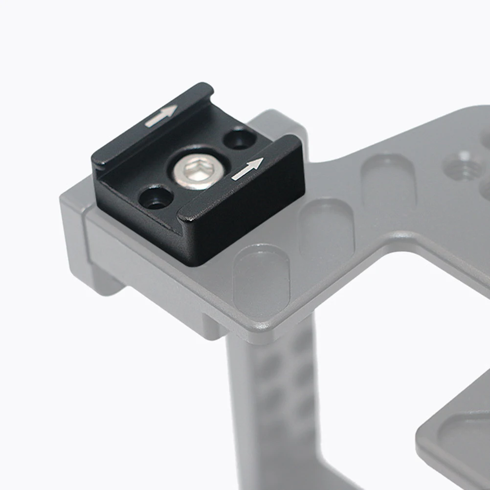 

2 Set Quick Release Hot Shoe Seat Flash Bracket Flashes & Accessories Dual Adapter Converter Base Camera