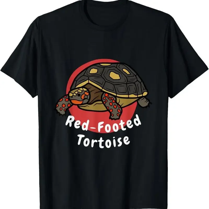 Red Footed Tortoise Funny Pet T Shirt