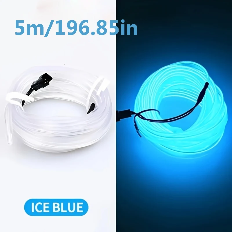 5M Car LED Interior Lighting Strip-Flexible Atmosphere Lighting Versatile Car Decoration  Modern Car Accessory