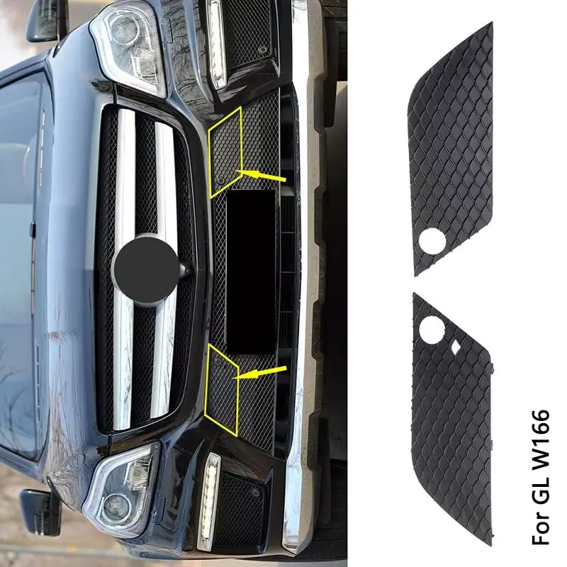 

Для Mercedes Benz GL Class X166 A1668854122 A1668854222 Передняя нижняя левая правая решетка радиатора, накладка на бампер, аксессуар