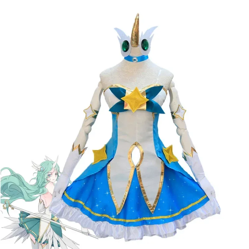 

Игра LOL Star Guardian Костюм Сорака Полный комплект для женщин Девушка Вечеринка Косплей GP2986c;3.k'6;d.a;