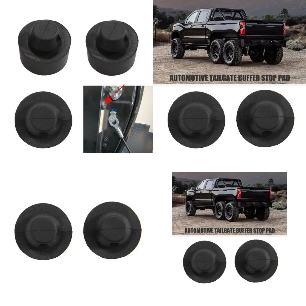 

E7CA Pack of 2 Tailgate Bumper Cushions Tailgate Buffer Pads 9054111015 Replacements for Improves Stability & Noise Dampening