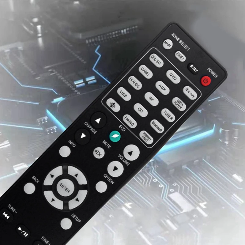 جهاز تحكم عن بعد بديل لمارانتز ، أجهزة استقبال 4K UHD Ultra HD AV ، 2X RC042SR ، SR6015 ، NR1711 ، SR5015 ، DAB SR5015OM