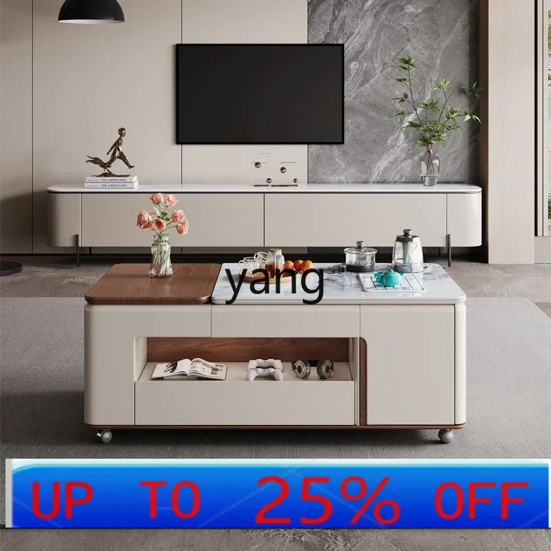

LCX coffee table living room lifting multi-function modern simple household small apartment movable tea table