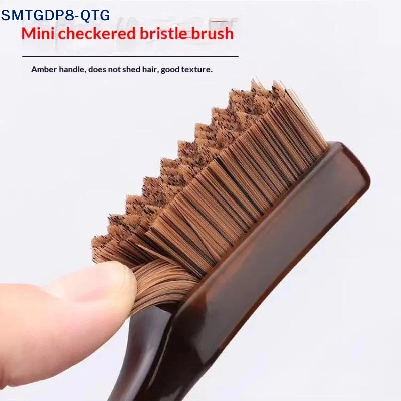Hot New Portable Checkerboard 10000 Bristle Antique Polishing Brush For Diamond Walnut Olive Pit Deep Cleaning Brightening