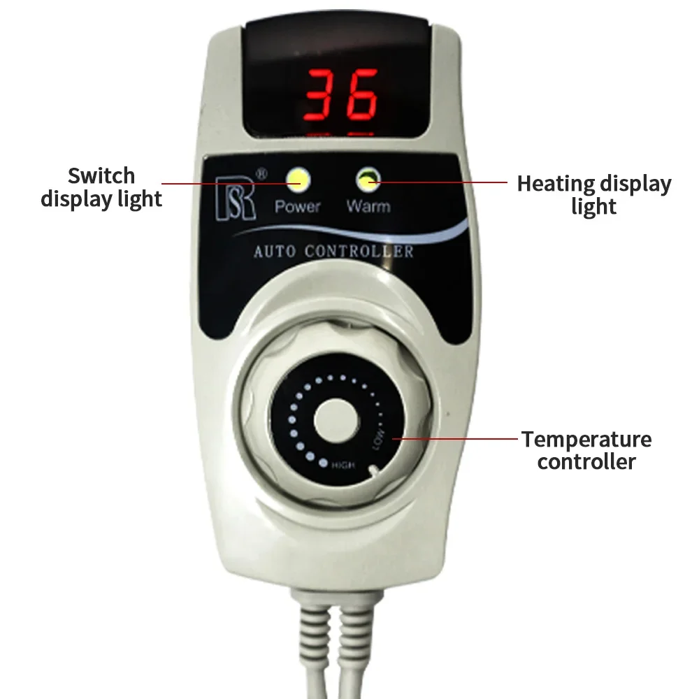 Electric Heated Jade & Germanium Tourmaline Mat - Natural Stone Therapy Pad for Home Massage, Pain Relief & Relaxation