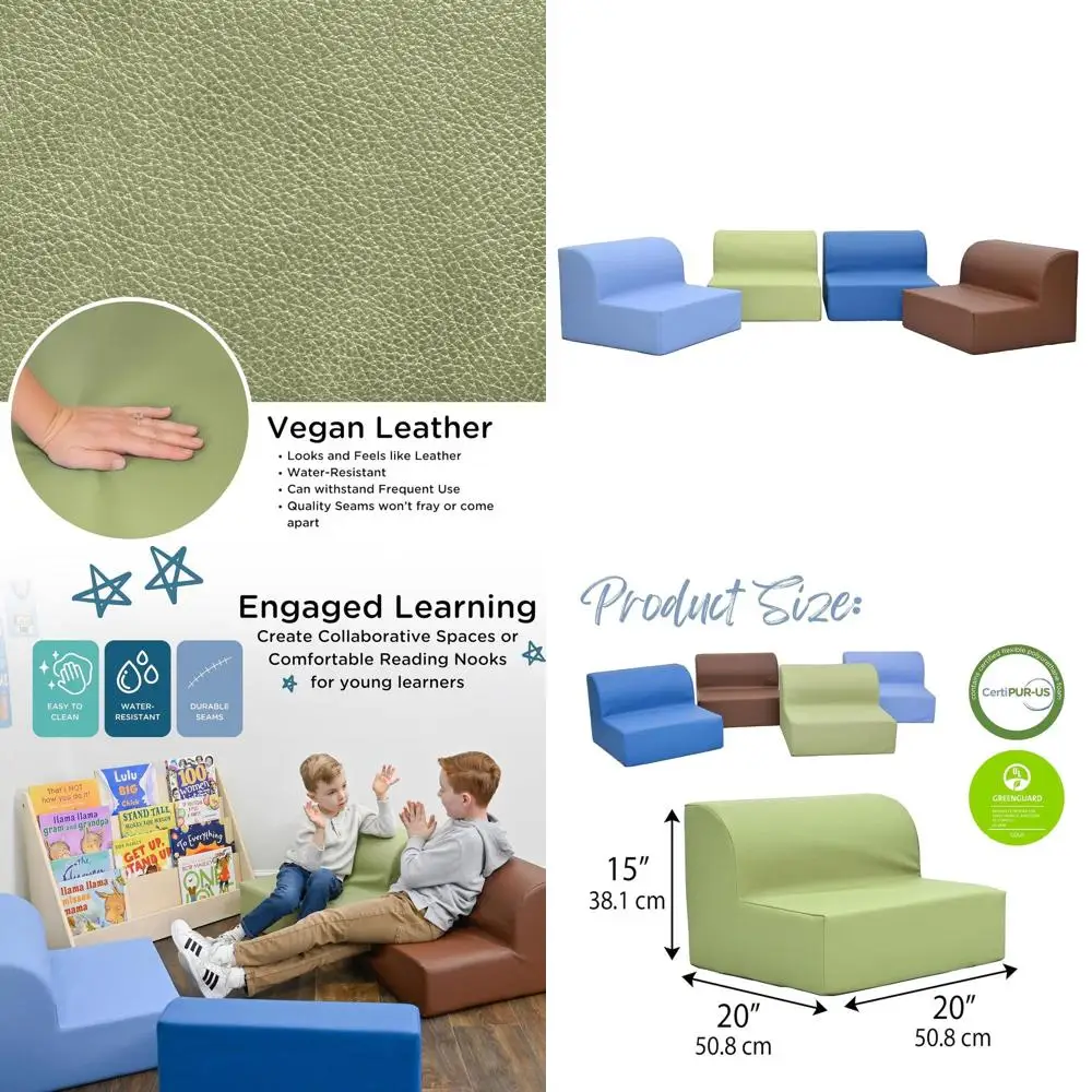 

Гибкие решения для сидения в классах: удобные стулья для детей, набор из 4 штук