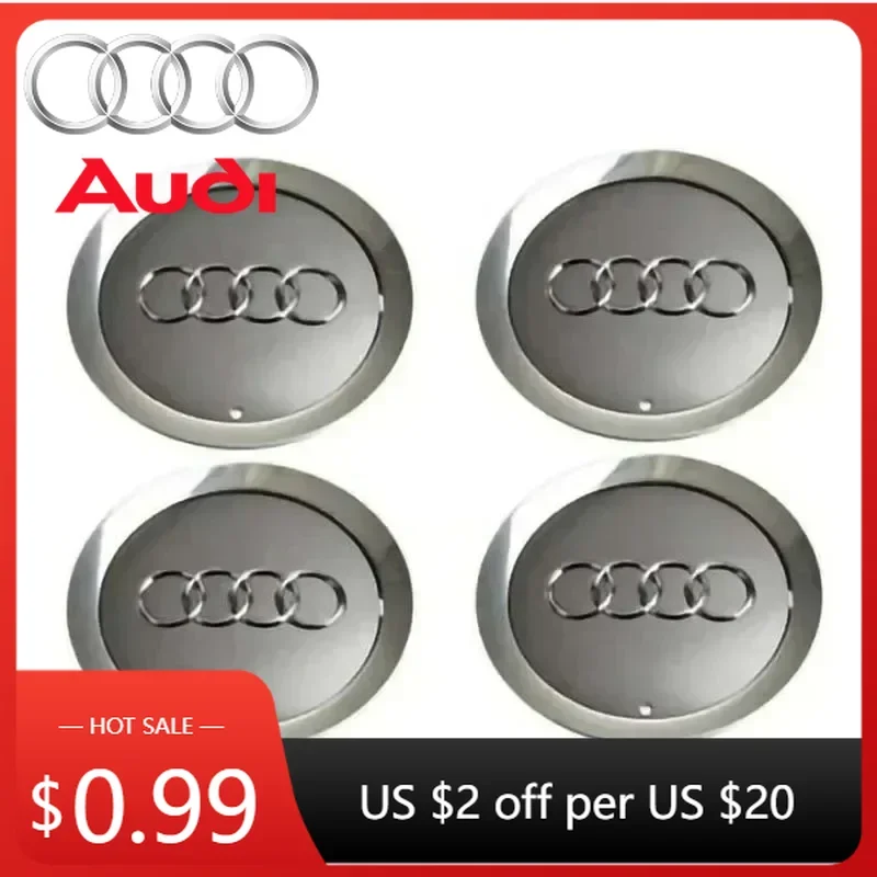 

Hub Caps Hot For Audi 4pcs Audi Gray Wheel Center Cap 145mm Grey ABS Emblems For Audi S8 A6 S6 A8 Quattro 4E0601165A 4E0 601
