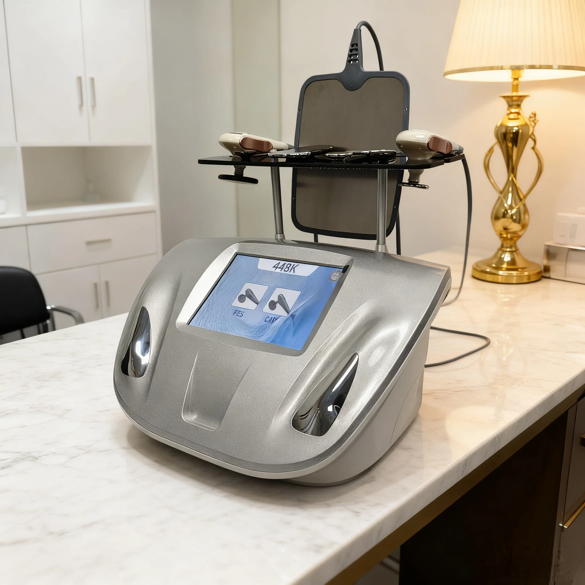 Portable INDIBA 448KHz RF Device for Face Body Skin Tightening Lifting Anti Aging Rejuvenation Home Salon Beauty Machine Use