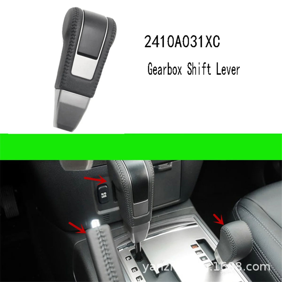 2410A031XC Gearbox Shift Lever for Mitsubishi Pajero Sport KG6W KH6W KH8W V87W V93W V97W V98W V93 V97 V87 Shift Knob