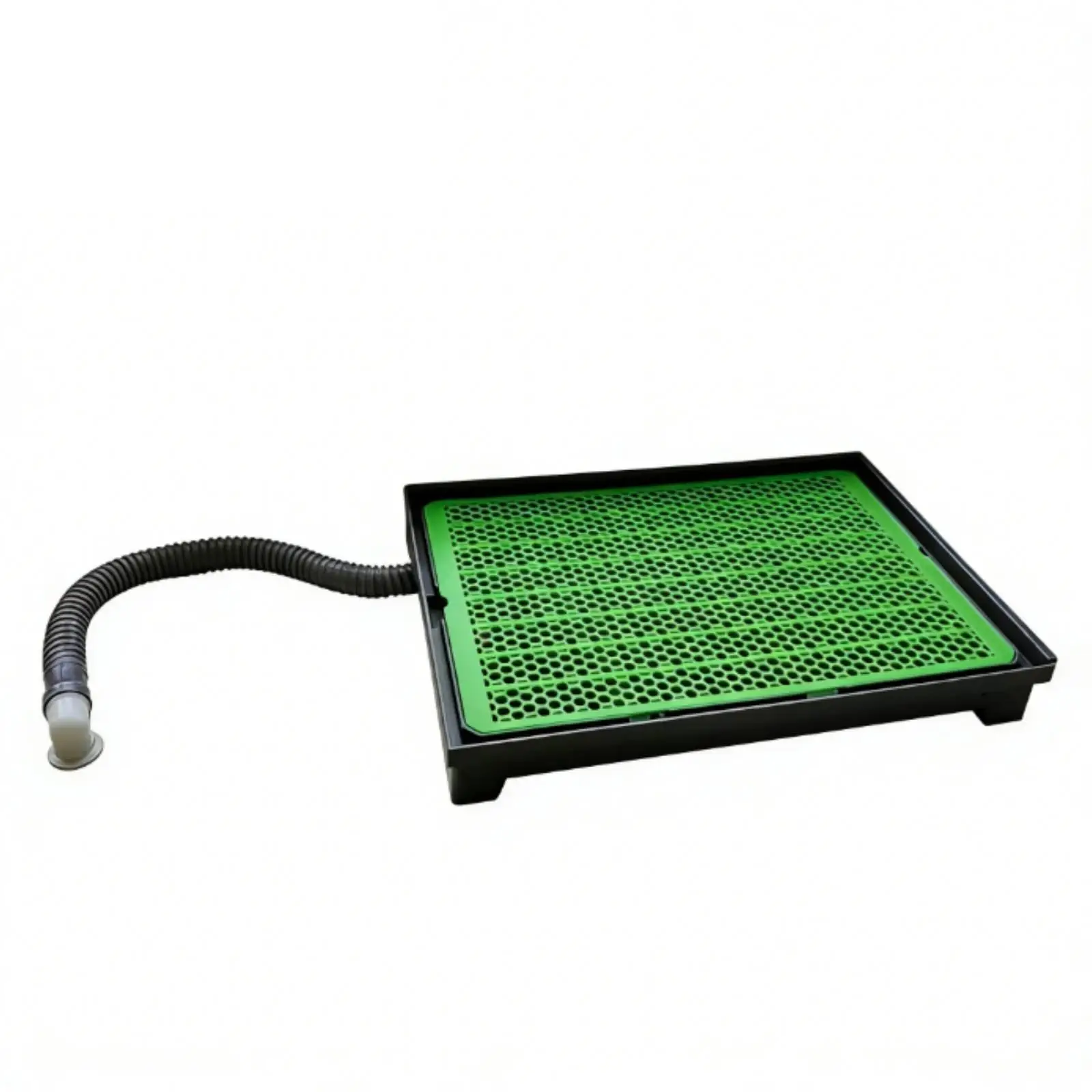 Self Draining Pet Toilet Industrial Design with Slope Base for Large Medium Dogs Portable Dog Potty for Home Garden Use