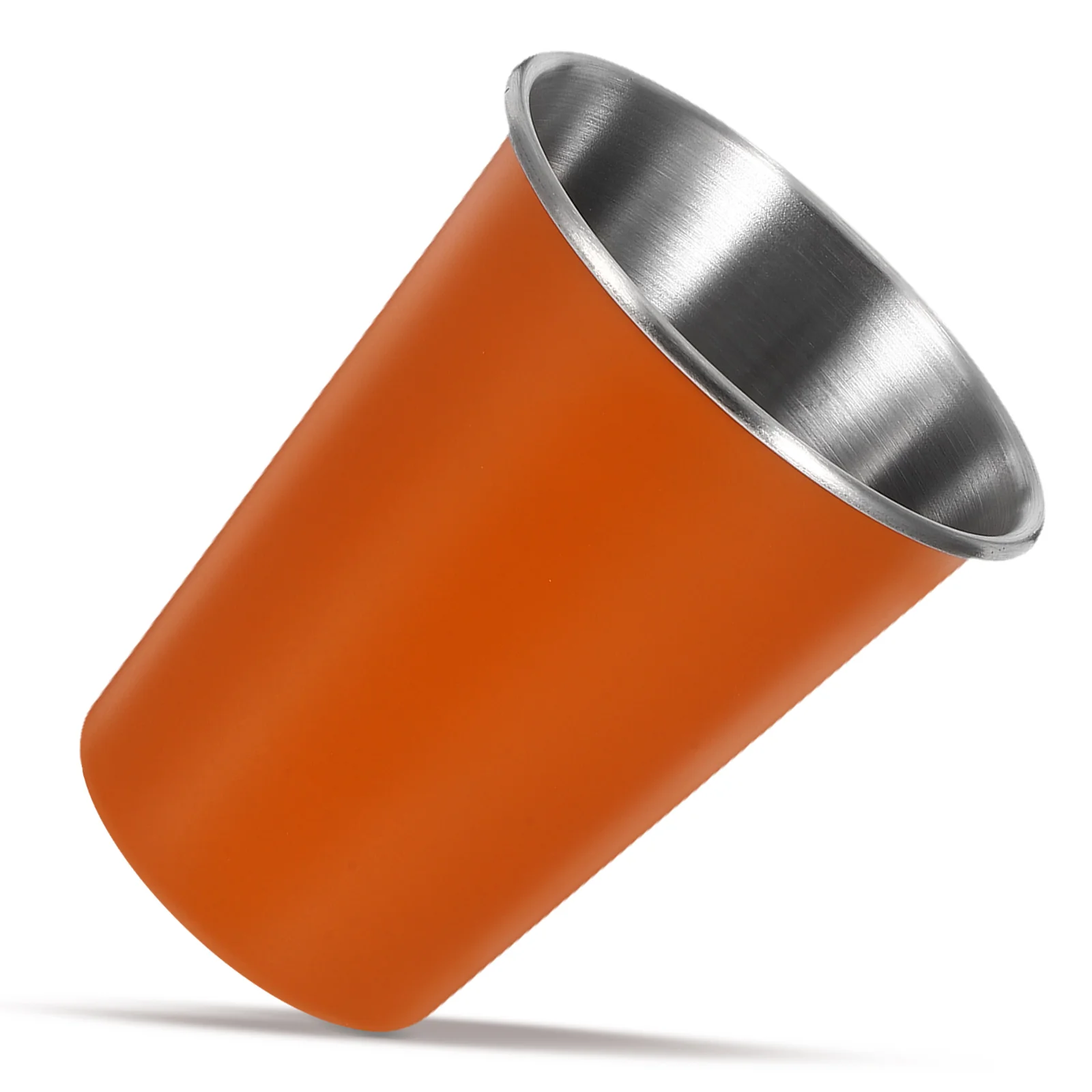 

Stainless Steel Cup Metal Drinking Cups Coffee Camping Mug Backpacking Single Layer and Tea Travel
