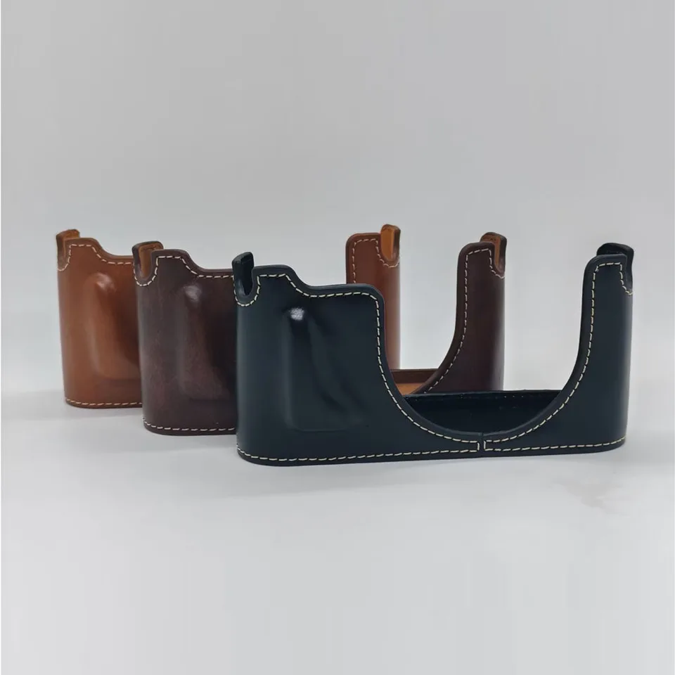 PU Leather Camera Half Case for Leica X Vario X Typ 113 107