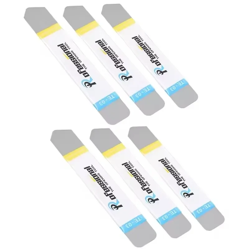 6/1 Stuks Roestvrijstalen Mes Zacht Ultra Dunne Pry Voor Telefoons Tablet Scherm Batterij Opening Gereedschap voor Samsung iPhone iPad Opener