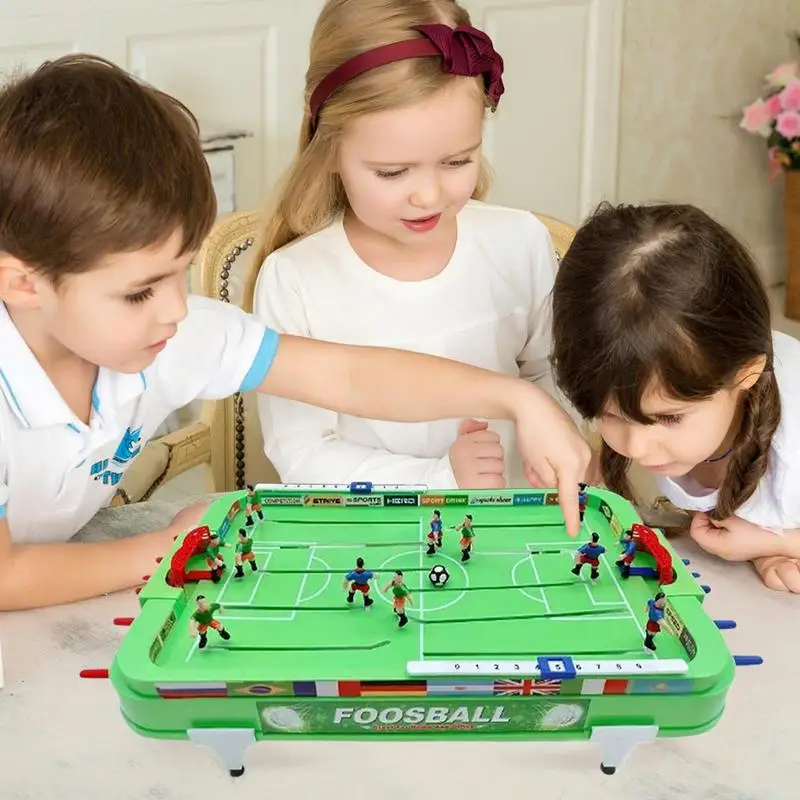 Football Interactive Table Game Table Top Sports Board Game For Kids Adults Compact Soccer Table Game Exquisite Fun Toy For