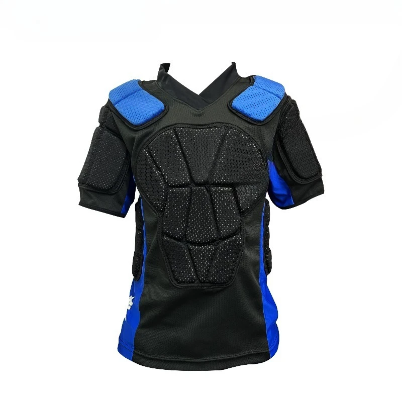 Professional Outdoor Straight Row Hockey Equipment Sports Shoulder Pad Hockey Strong Soft Shoulder Pad Hockey Clothing