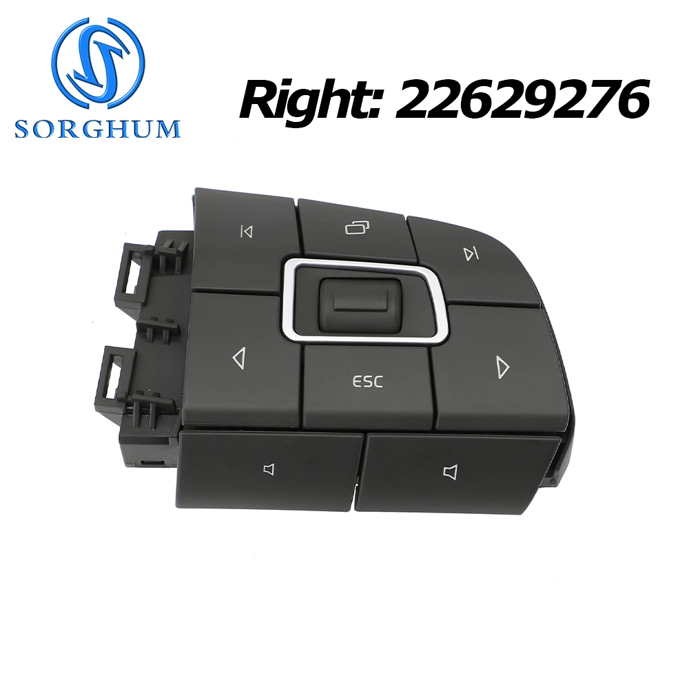 22629276 22372592 21957047 21957046 22372590 Für Volvo FM FH V4 VOL Lenkrad-Schaltermodul Licht-Tastensteuerung 12V – Detail 7