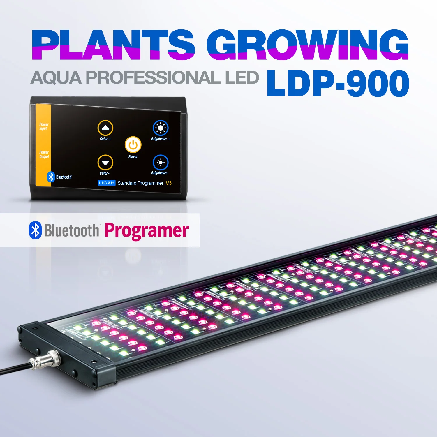 LICAH Fresh Water Aquarium Plant LED LIGHT LDP-900 Free Shpping