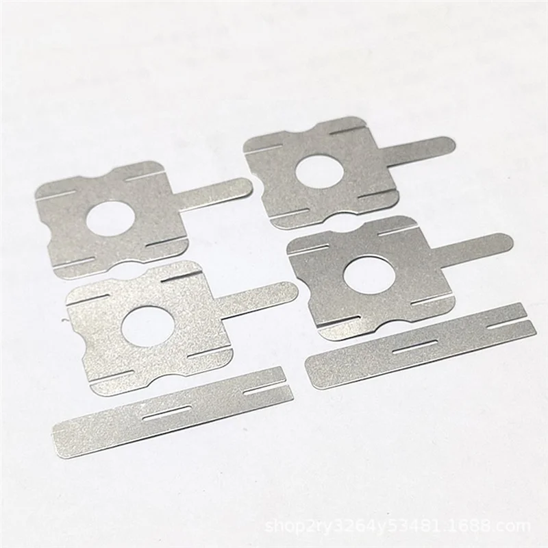 Y42A-10Set Piastre di nichel per saldatura a punti Placcatura della batteria Foglio di nichel per Makitas Fogli di strisce di cinturino in acciaio placcato nichel Batteria
