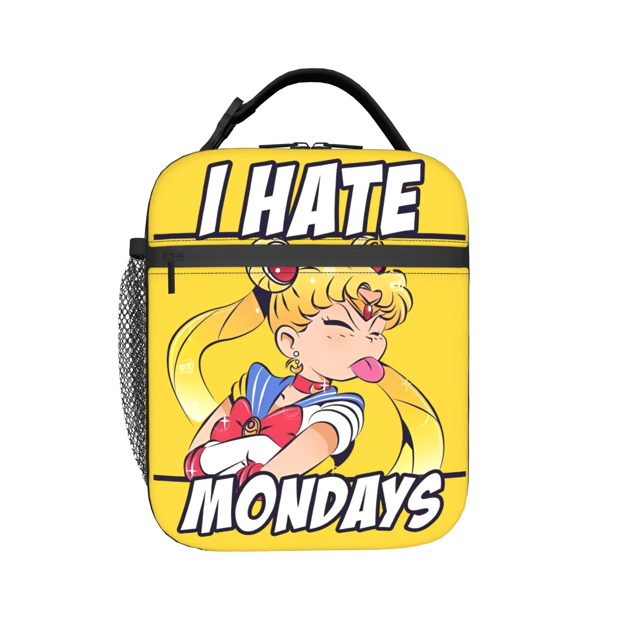 

Insulated Lunch Bag Sailors Moons Luna girls anime Accessories Food Box Unique Design Thermal Cooler Lunch Box For Travel