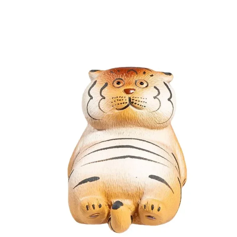 

Tea Pet Purple Sand Tiger Sculpture