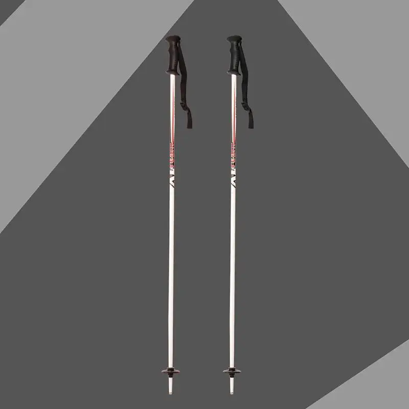 Multifunctional Ultra-Light Double-Board 95-125cm Aluminum Alloy Ski Poles Cork Grip Trekking Poles Walking Sticks