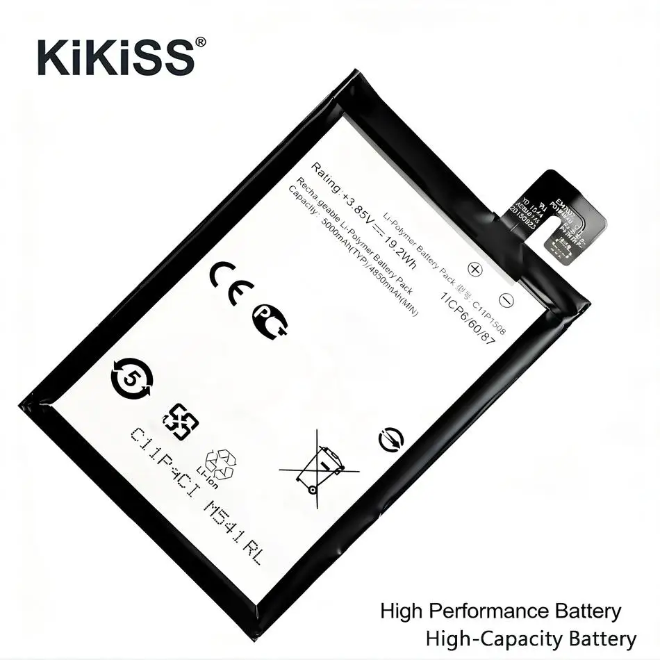 

5000mAh For Asus Zonfone Max ZC550KL Z010AD Z010D Z010DA Lightweight C11P1508 Mobile Phone Battery