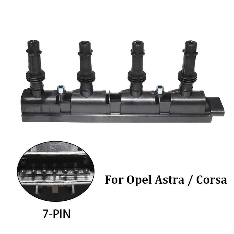 Ignition Coil For Opel Astra J 1.4 2009-2015 Corsa D Ampera EV150 Meriva Chevrolet Aveo Cruze Trax 25198623 Car Accessories New