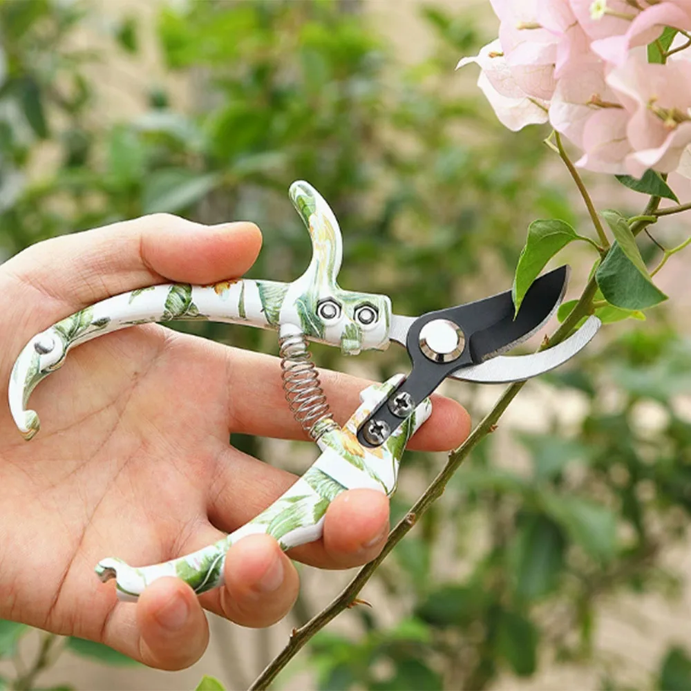 3Cr13 Stainless Steel, Garden Pruning Shears, Fruit Picking Shears, Flower Branch Shears, Labor-Saving Non-Slip Handle, Gardening Shears Set