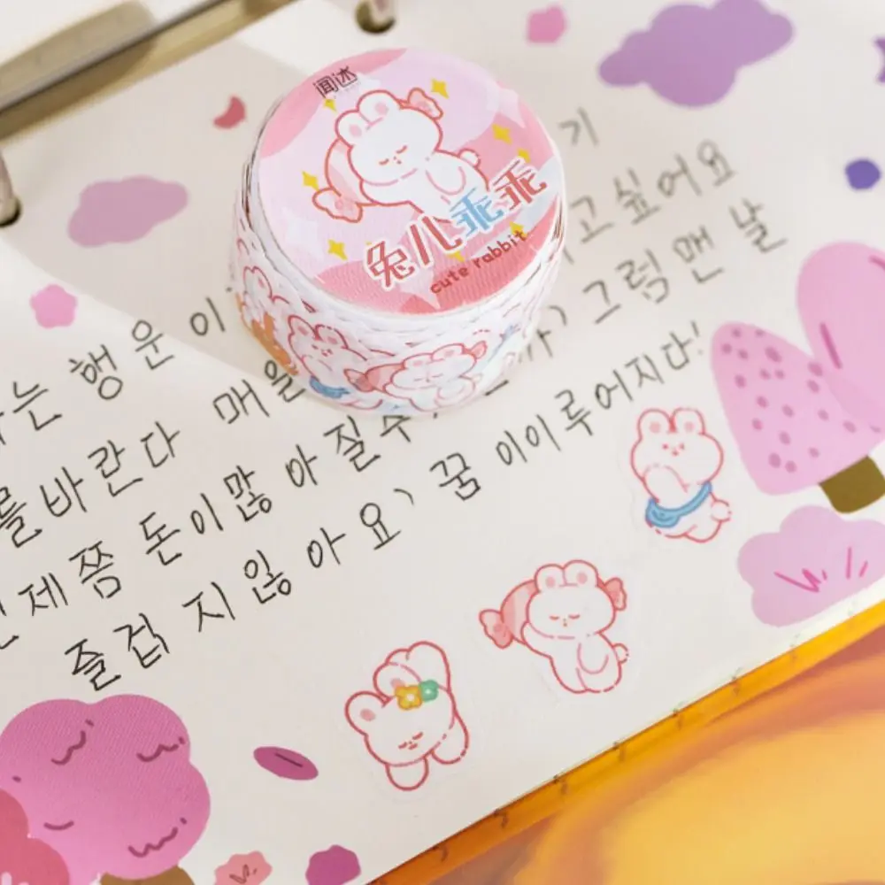 Students Stationery Scrapbooking Reward Roll Stickers Album Decorative Stickers DIY Tape Sticker Adhesive Diary Stickers