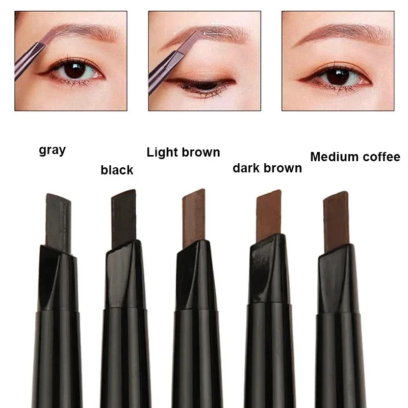 New Eye Brow Tint Cosmetics Naturalna, długotrwała farba do brwi Wodoodporna czarna brązowa kredka do brwi Kosmetyki do makijażu