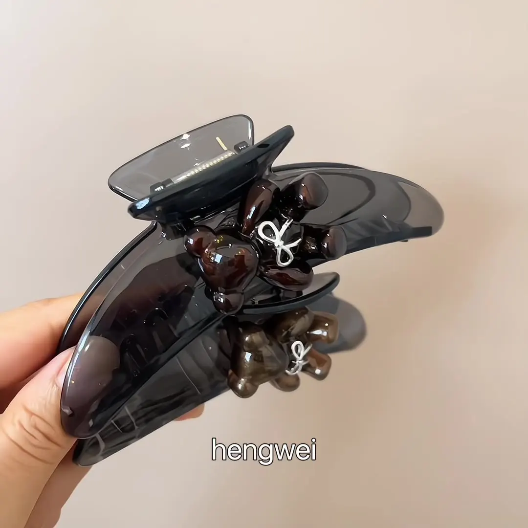 

Осень-зима 2022, большой коготь для волос, мультяшный дизайн для густых волос, модная простая прическа, заколка в виде акулы, аксессуары для волос