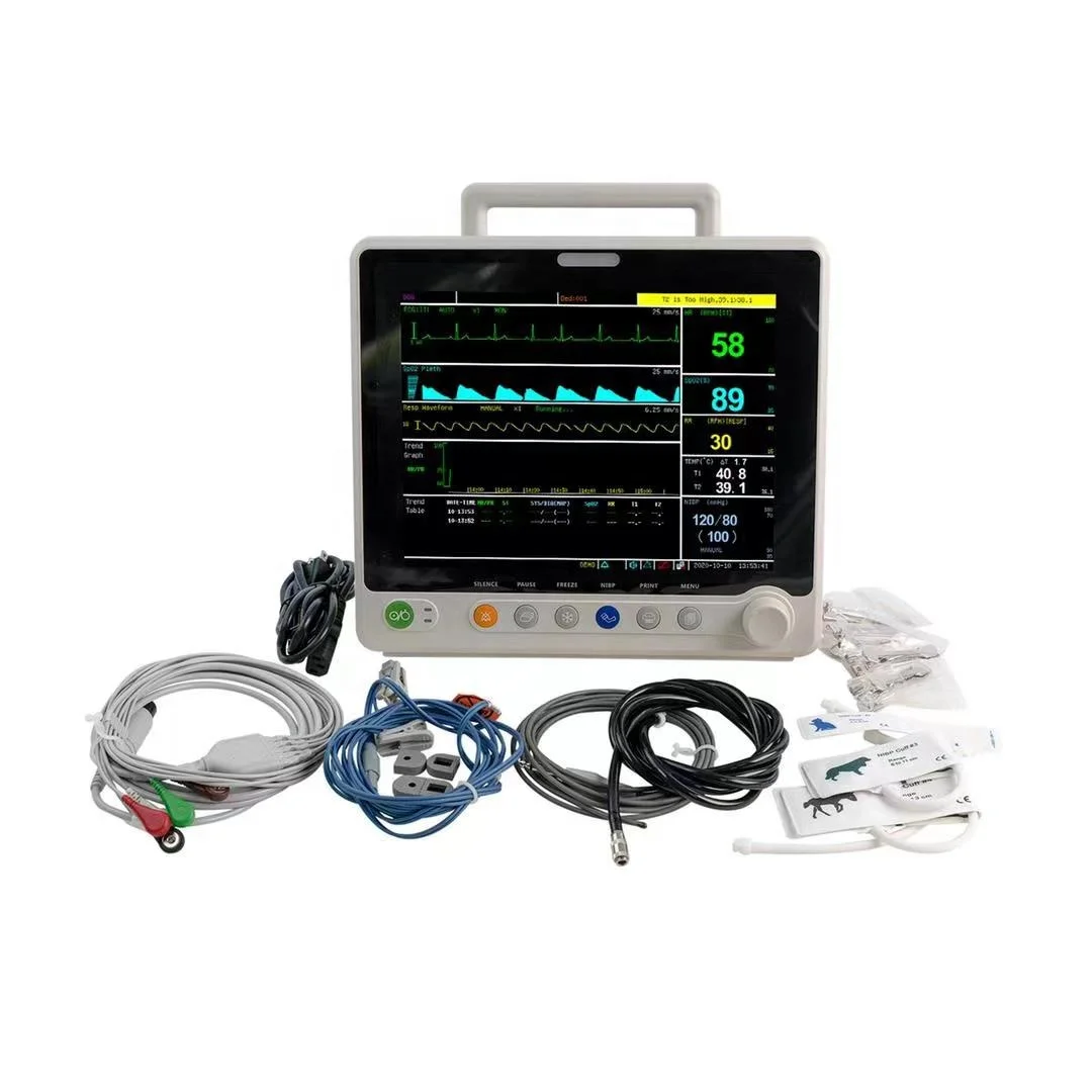 KANISTAR TX-VM-12 Veterinary Instrument 12.1 Inch Large-Screen Multi Parameter Monitor