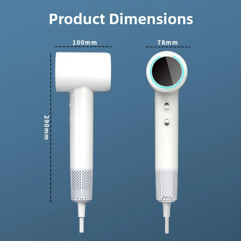 Bestseller high-speed hair dryer, negative ion hair dryer, constant temperature, quick drying, noise reduction, strong airflow