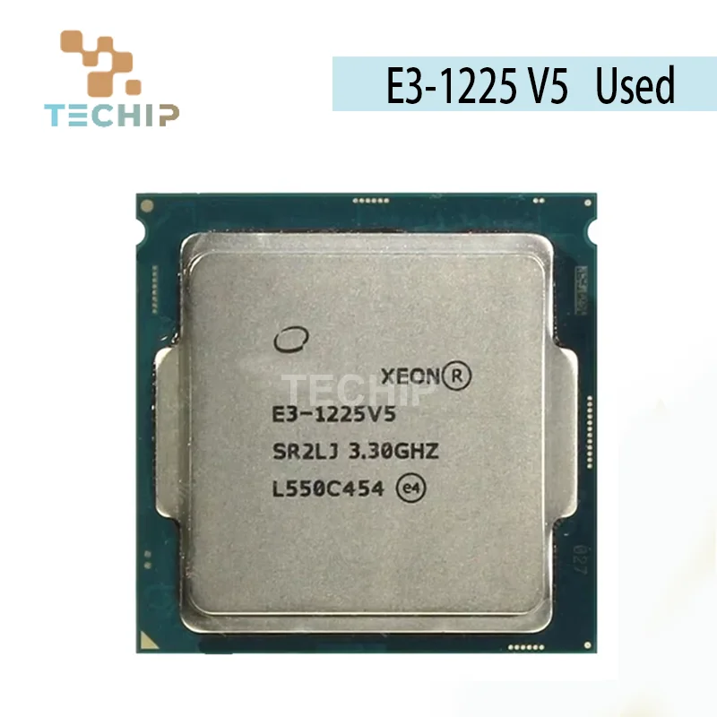 100% Original xeon E3 1225 V5 3.3GHz 4 Core LGA 1151 cpu processor