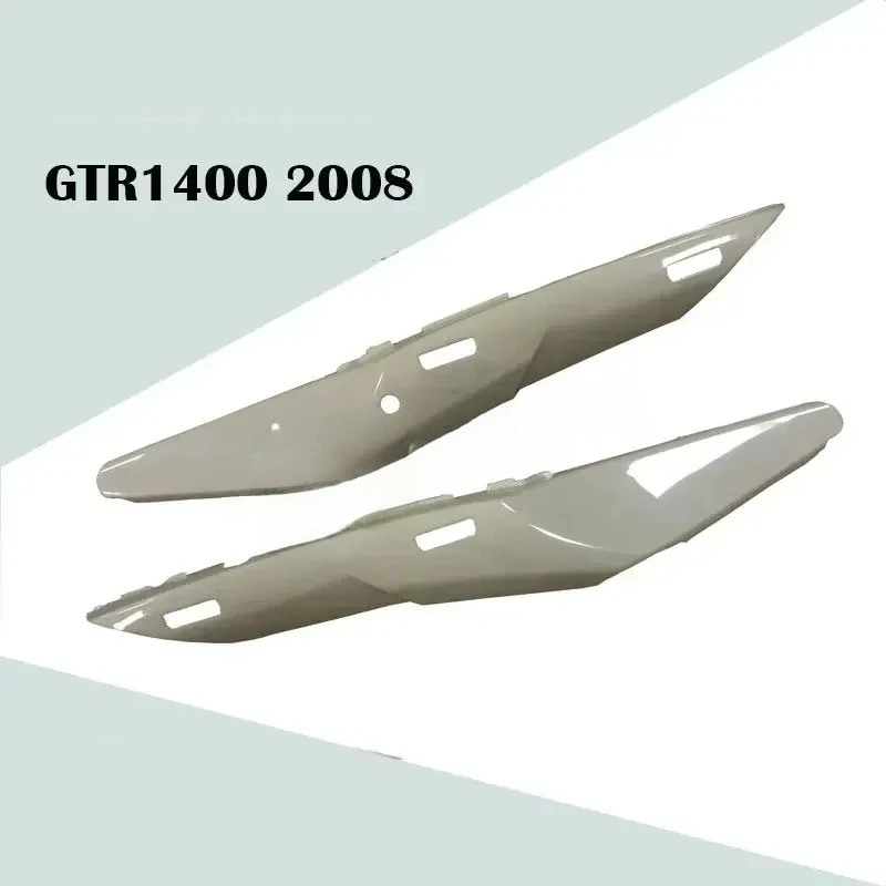 BikerZone Store For Kawasaki GTR1400 2008 Motorcycle Unpainted Rear Tail Side Covers ABS Injection Fairing