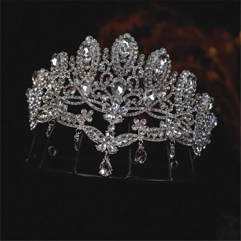 CC Luxury Tiaras Women Hair Accessories Bridal Headbands 100% Handmade Engagement Crowns Wedding Jewelry Shining Charm AN093